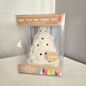 Paint Your Own Ceramic Tree Changing LED Light Ready To Paint Craft